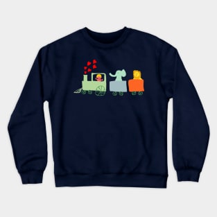 toddler train Crewneck Sweatshirt